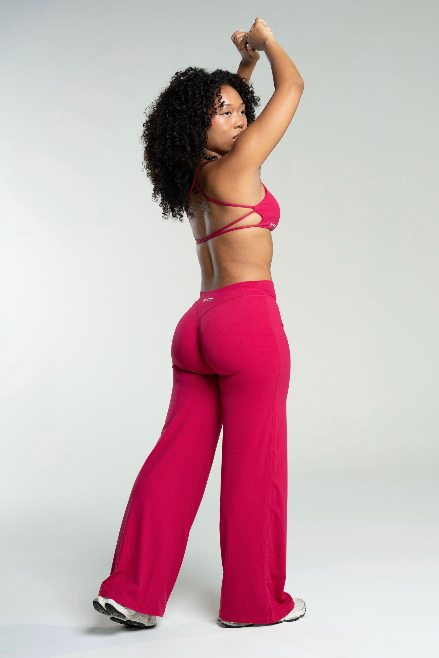 Flow pants- Raspberry